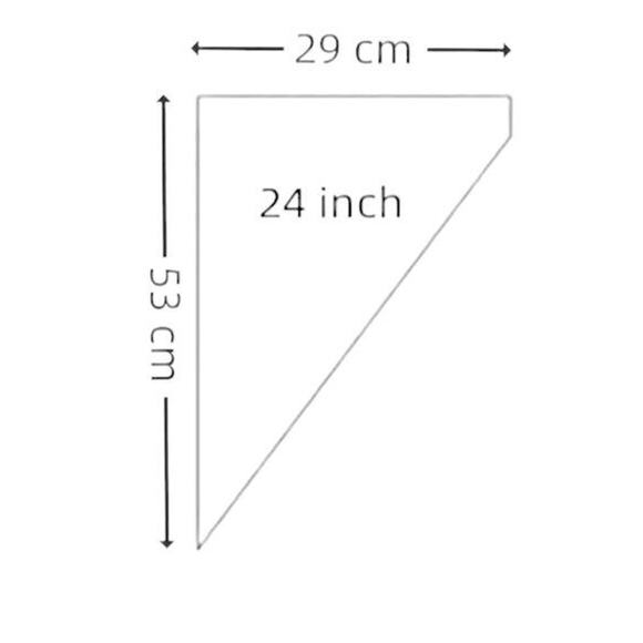 24 Inch Extra Large Piping Bags - 100 Pack Disposable Non-Slip Thickened Pastry - Picture 3 of 3